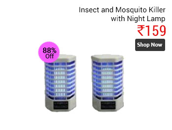 Insect and Mosquito Killer with Night Lamp Buy 1 Get 1 Free  