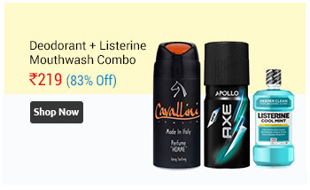 Cavallini Deodorant + Axe Deodorant + Listerine Cool mint  