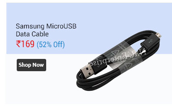 Samsung MicroUSB Data Cable (Premium) - 6 Months Manufacturing Warranty    