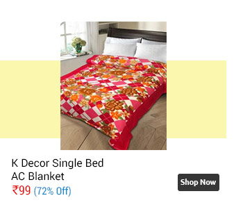 K Decor Single Bed AC Blanket (KS-008)  