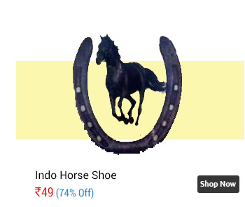 Indo Black Horse Shoe Kale Ghode Ki Naal  