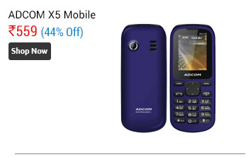 ADCOM MOBILE X5 WITH VOICE CHANGER FEATURE  