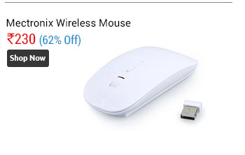 Mectronix Wireless Mouse - White  