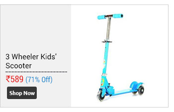 Foldable 3 Wheels Kids Scooter  