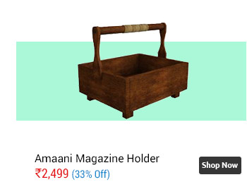 Amaani Furnitures Magazine Holder Rack (SH20160105)  