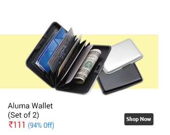 Aluma Card Holder Wallet- Set of 2  