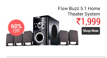 Flow  Buzz Bluetooth 5.1 Multimedia Speaker Home Theater System                                