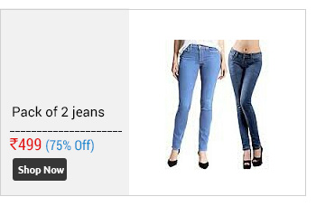 Pack of 2 jeans  