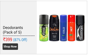 Combo of 5 Different Branded Deodorants  