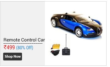 Bugatti Veyron Rechargeable Remote Control Car (Black-Blue, Black-Red)  