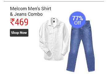 Melcom Automation Combo of Men's Full Sleeves Casual Shirt and Jeans  