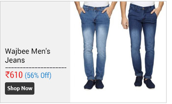 Wajbee Mens Jeans Pant Pack of 2  
