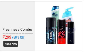 AXE + KS + Hot Collection for Men + Head Shoulder conditioner + Lifebuoy Handwash  