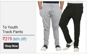 To Youth Pack of 2 Mens Long Length Skinny Fit Sports Track Pant  