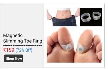 Weight Loss Japanese Magnetic Slimming Toe Ring (1 Pair)  