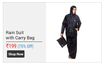Rain Suit With Carry Bag  