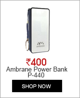 Ambrane Power Bank P-440 (4000mAh)