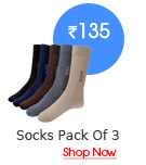 Gent's Cotton Socks Pack Of 3