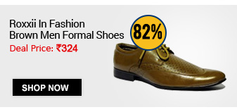 Roxxii In Fashion Brown Men Formal Shoes