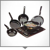 5 PCs Hard Coat Induction Cookware Original
