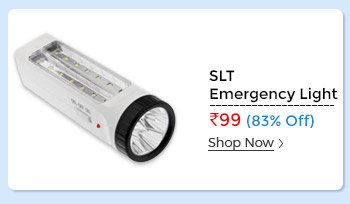 SLT 2 in 1 - 14 LED Rechargeable Emergency Light + 1 LED Torch  