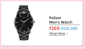 Felizer Full Black Watch - For Men