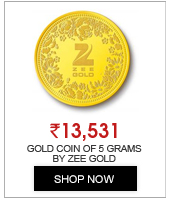 Gold Coin of 5 Grams in 24 Karat 999 Purity by Zee Gold