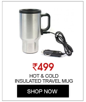 12 V Car Hot & Cold Insulated Travel Mug Auto Mug