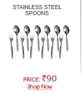 Set Of 12 Stainless Steel Spoons with forks