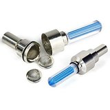 100% New Flashing Flash Wheel Lights For All Bikes Cars - Blue