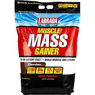 Labrada Nutrition Muscle Mass Gainer - 12 Lbs (Chocolate)