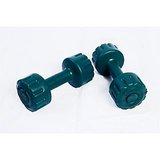 PVC DUMBELLS 2 KG X 2 PCS. MENS / WOMENS DUMBELLS. TOTAL 4 KG PVC