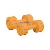 PVC DUMBELLS 1 KG X 2 PCS. MENS / WOMENS DUMBELLS. TOTAL 2 KG PVC
