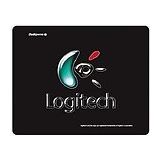 Logitech Mouse Pad (Black Color) Flat Mouse Pad, with Logitech Logo Gaming