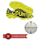 Nivia Encounter Football Stud Combo - Green (Size:UK 6 to 11)