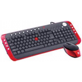 BRAND NEW iBALL CHERRY V9 USB KEYBOARD WITH USB MOUSE(BLACK)+3Y iBALL WARRANTY