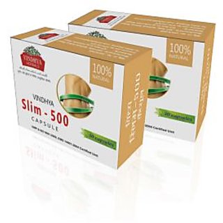 Vindhya Slim 500 Capsule (Pack Of 2 - 60 Cap.)