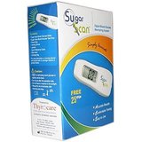 Thyrocare Sugar Scan Glucometer Blood Sugar Monitor with FREE 25 Strips + 25 Lancets