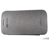 Black Flip Case Cover Pouch For Micromax A-110 Canvas II Silicon Plastic