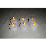 LED candle flameless tea light flickering candle light set of 12 led diyas