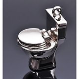 COMMODE pot Key Chain full metallic keychain car bike,toilet keyring Free Shipping