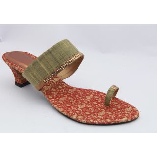 Get Glamr Women Antique Colour Sandals-3057