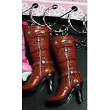 Lady Shoe Brown Shoe Keychain (Pair of 2pcs) - New Launch Perfect Gift of your Loved Ones