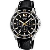 Casio Classic MTP-1356L-1AVDF-A725 Black/Black Analog Watch (For Men)