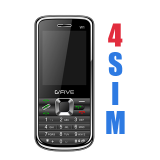 Gfive 4 Sim Mobile Phone Light Weight 4 Sim Standby 24 Hrs. Talktime 40 Days Standby Multimedia Mobile