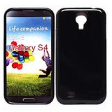 KolorFish iSimple - Silicon Back Case Cover for Galaxy Galaxy S4 i9500 (ISIMBS4BL) - BLACK