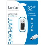 Lexar Jumpdrive Firefly 32 Gb Usb 2.0 Flash Drive Ljdff32gasbna Black