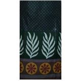 Green Cotton Unstitched  Printed Kurta 02i12-0k09c