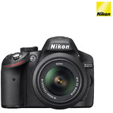 Nikon D3200 DSLR (AF-S 18-55mm) VR Kit Lens (Black)
