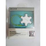 Belkin Rockstar Multi Headphone 3.5mm Jack Splitter For Iphone Ipad Ipod Nokia Sony Samsung Sony And Tablets With 3 Year Warranty